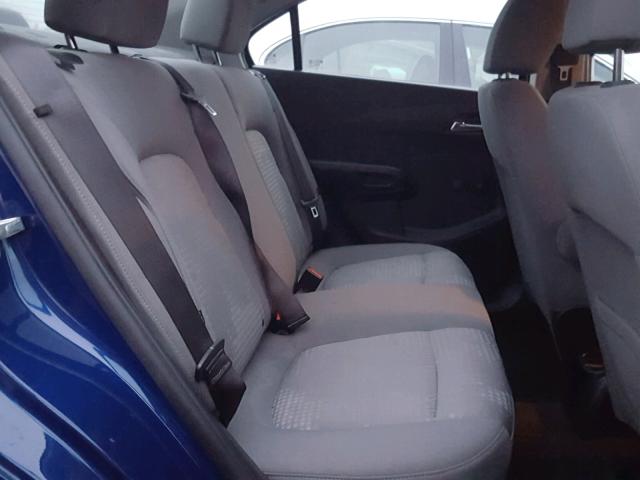 1G1JA5SH9D4247168 - 2013 CHEVROLET SONIC LS 蓝色 照片 6