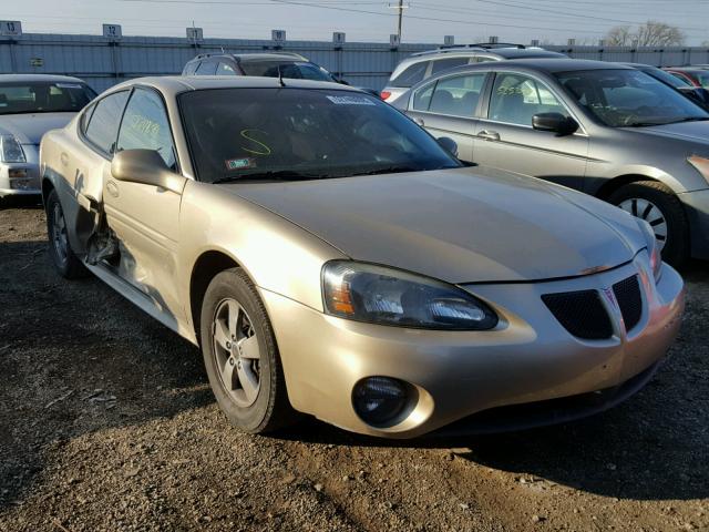 2G2WS542451154451 - 2005 PONTIAC GRAND PRIX ბეჟი ფოტო 1