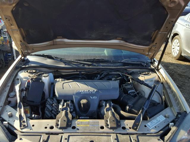 2G2WS542451154451 - 2005 PONTIAC GRAND PRIX ბეჟი ფოტო 7