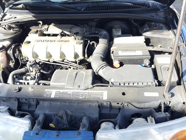 1G8ZH548X1Z292261 - 2001 SATURN SL1 BLUE photo 7