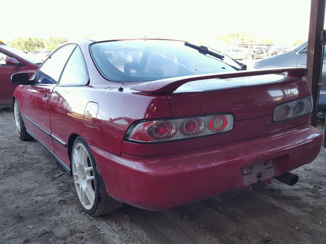 JH4DC4347RS009762 - 1994 ACURA INTEGRA RS RED photo 3