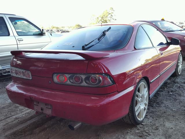 JH4DC4347RS009762 - 1994 ACURA INTEGRA RS RED photo 4