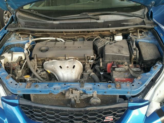 2T1KE40E59C025105 - 2009 TOYOTA COROLLA MA BLUE photo 7