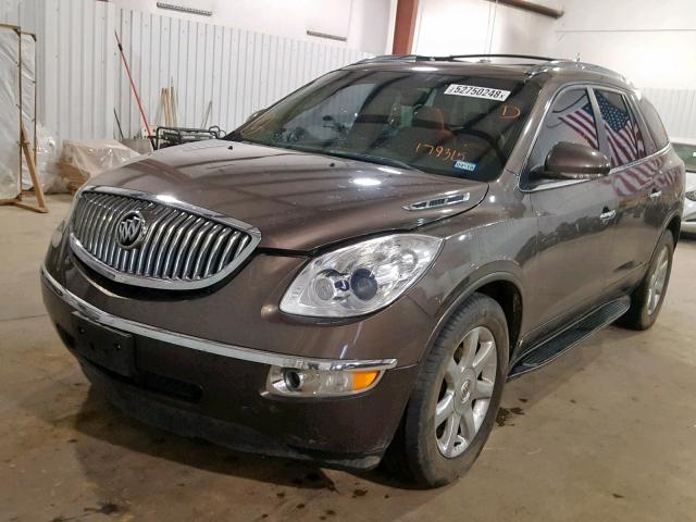 5GAER23D99J179315 - 2009 BUICK ENCLAVE CX BROWN photo 2