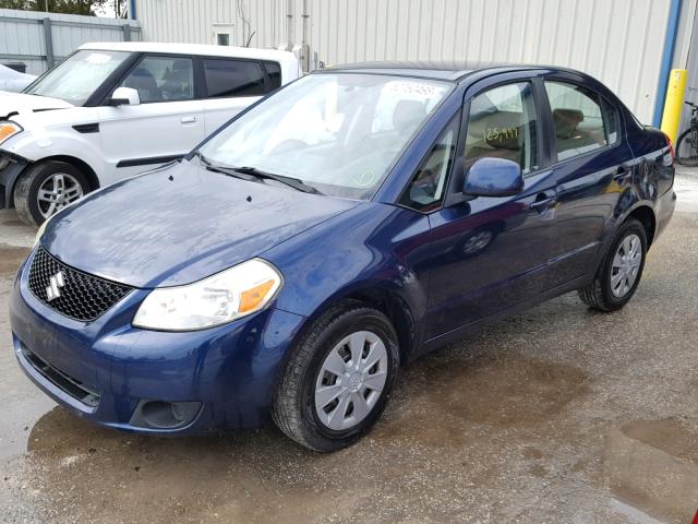 JS2YC412885104063 - 2008 SUZUKI SX4 BLUE photo 2