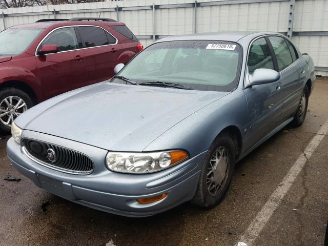 1G4HP54K93U219345 - 2003 BUICK LESABRE CU BLUE photo 2