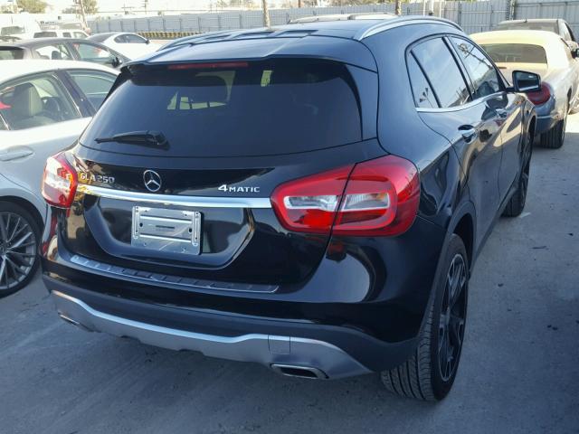 WDCTG4GB2JJ395053 - 2018 MERCEDES-BENZ GLA 250 4M BLACK photo 4