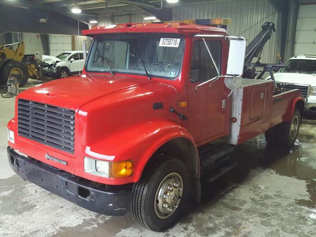 1HTSCABM3SH680005 - 1995 INTERNATIONAL 4000 4700 RED photo 2