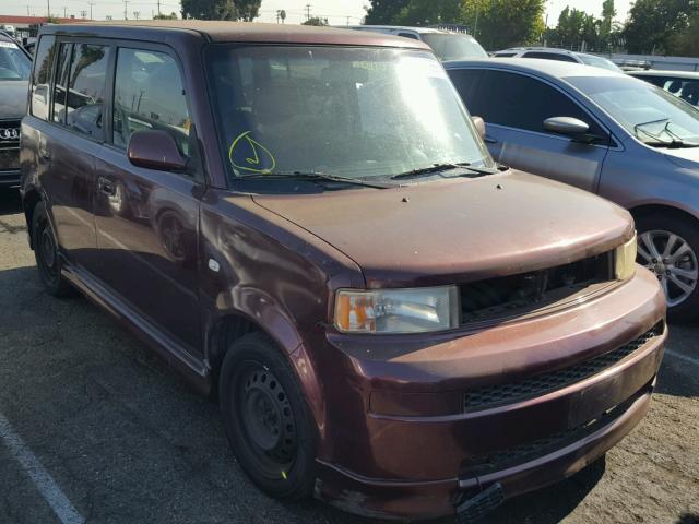 JTLKT334940141868 - 2004 TOYOTA SCION XB Bordo foto 1