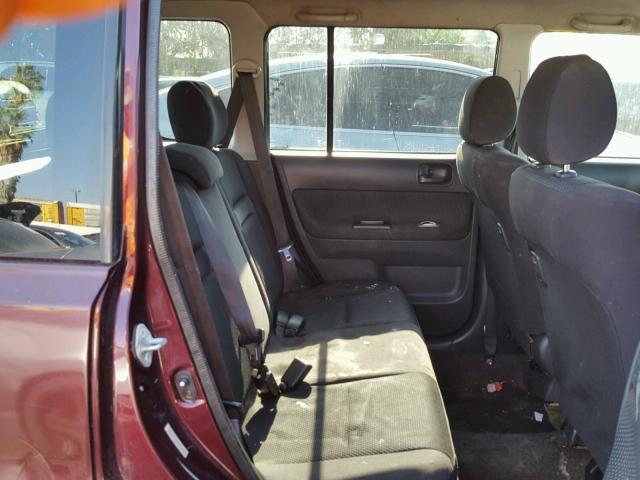 JTLKT334940141868 - 2004 TOYOTA SCION XB Bordo foto 6