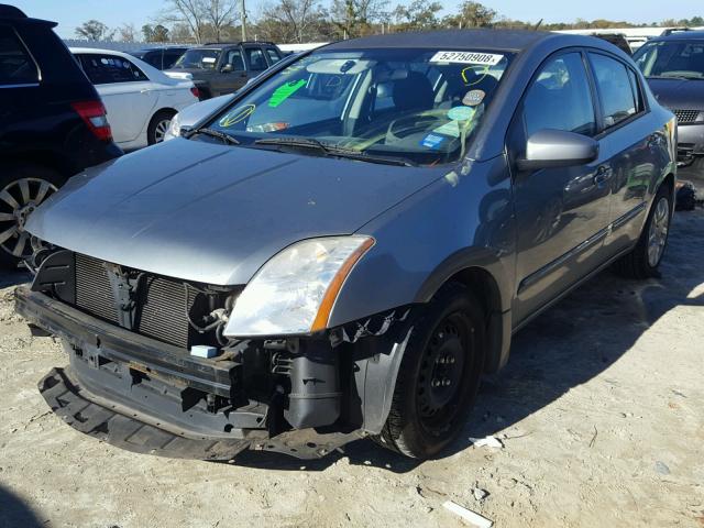 3N1AB6AP4BL639729 - 2011 NISSAN SENTRA 2.0 GRAY photo 2