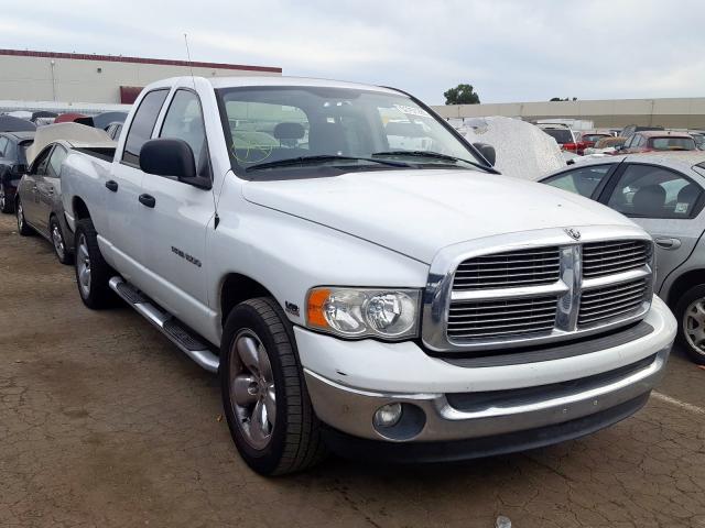 1D7HA18N25S152742 - 2005 DODGE RAM 1500 S WHITE photo 1