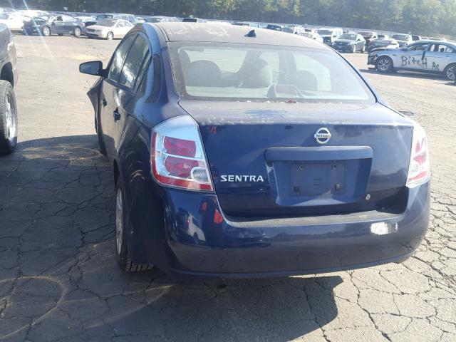 3N1AB61E08L747675 - 2008 NISSAN SENTRA 2.0 BLUE photo 3