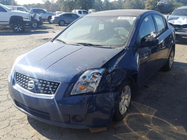 3N1AB61E08L747675 - 2008 NISSAN SENTRA 2.0 BLUE photo 9