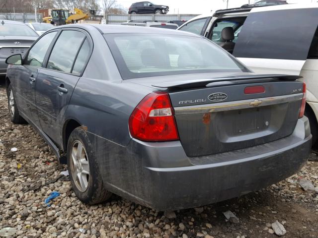 1G1ZT54815F248072 - 2005 CHEVROLET MALIBU LS 灰色 照片 3