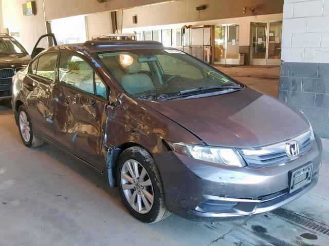 2HGFB2F9XCH528796 - 2012 HONDA CIVIC EXL 灰色 照片 9