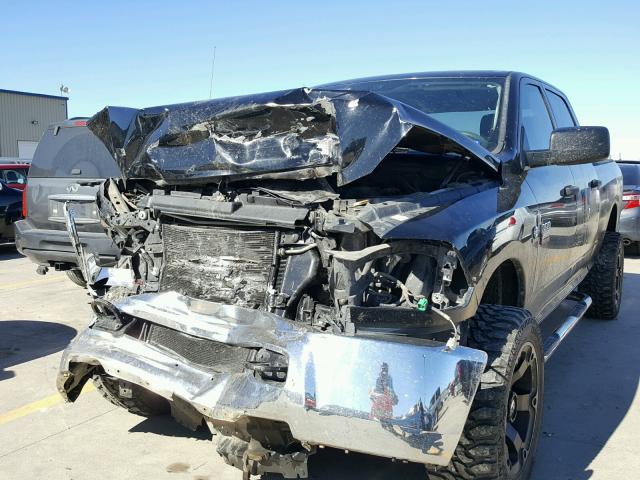 3C6UD5CL2CG142916 - 2012 DODGE RAM 2500 S BLACK photo 2