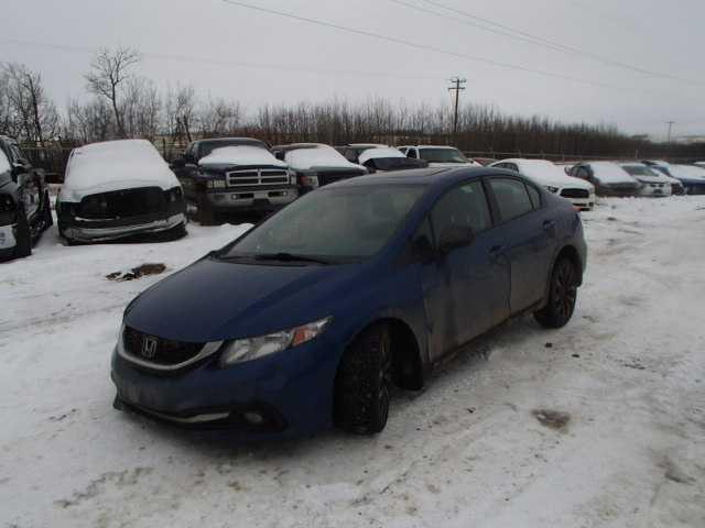 2HGFB2F78DH004787 - 2013 HONDA CIVIC TOUR BLUE photo 2