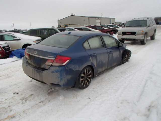 2HGFB2F78DH004787 - 2013 HONDA CIVIC TOUR BLUE photo 4