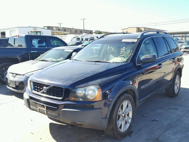 YV1CY592451154035 - 2005 VOLVO XC90 PURPLE photo 2