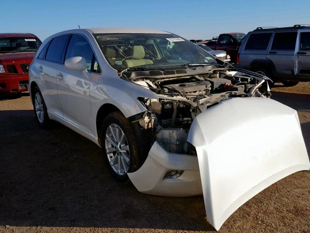 4T3ZE11A29U019941 - 2009 TOYOTA VENZA BASE WHITE photo 1