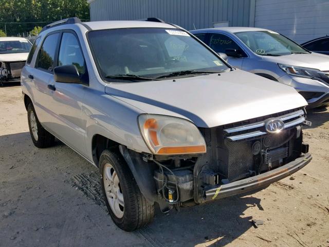 KNDJF723877320042 - 2007 KIA SPORTAGE E SILVER photo 1