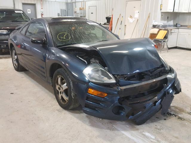 4A3AC44G94E042389 - 2004 MITSUBISHI ECLIPSE GS BLUE photo 1