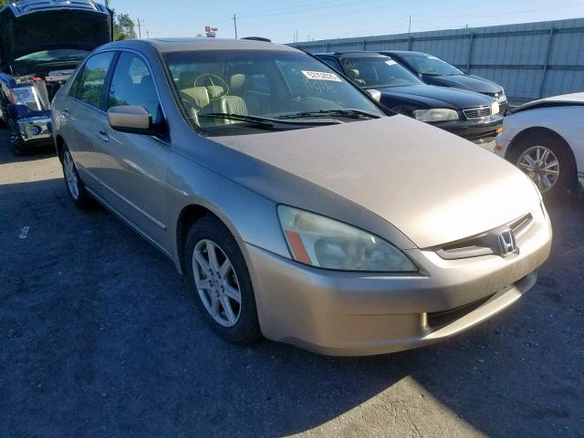 1HGCM66503A019509 - 2003 HONDA ACCORD EX GOLD photo 1