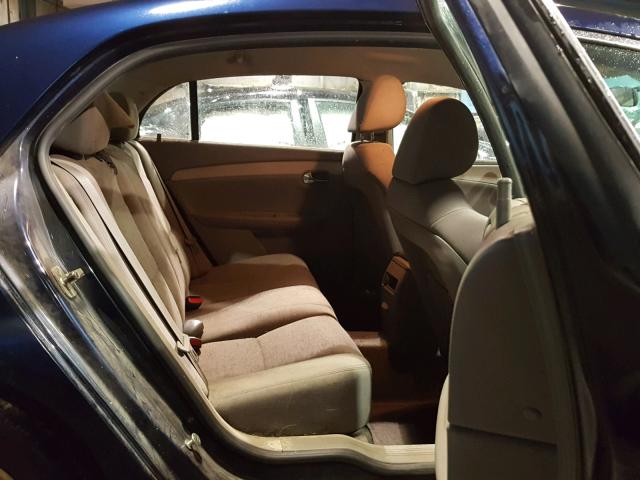 1G1ZC5E0XA4117060 - 2010 CHEVROLET MALIBU 1LT BLUE photo 6