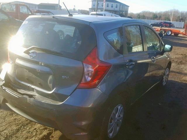 3N1CE2CP2JL370151 - 2018 NISSAN VERSA NOTE GRAY photo 4