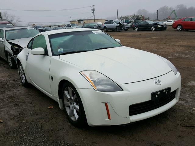 JN1AZ34D93T119518 - 2003 NISSAN 350Z COUPE WHITE photo 1