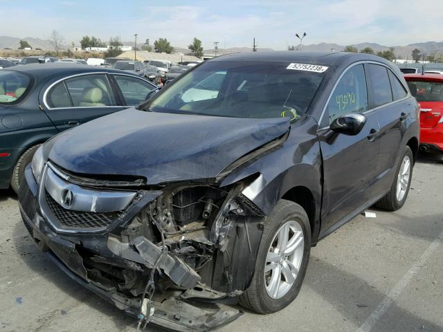 5J8TB3H37DL010294 - 2013 ACURA RDX BASE CHARCOAL photo 2