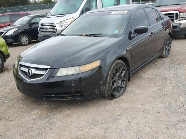 19UUA66245A016117 - 2005 ACURA TL BLACK photo 2