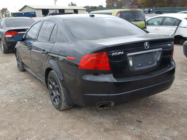 19UUA66245A016117 - 2005 ACURA TL BLACK photo 3