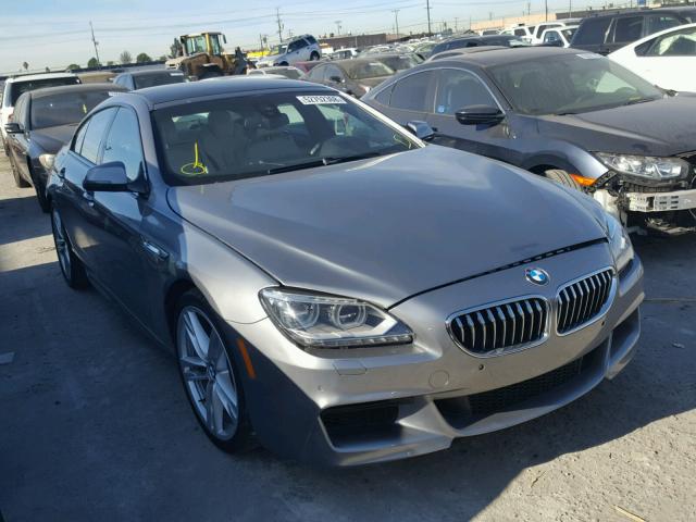 WBA6D0C53GG432490 - 2016 BMW 640 I GRAY photo 1