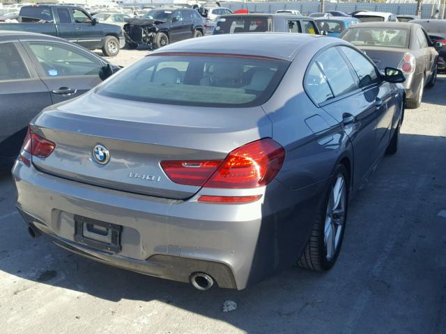 WBA6D0C53GG432490 - 2016 BMW 640 I GRAY photo 4