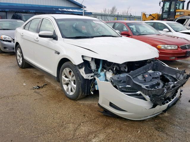 1FAHP2EW2BG124813 - 2011 FORD TAURUS SEL WHITE photo 1