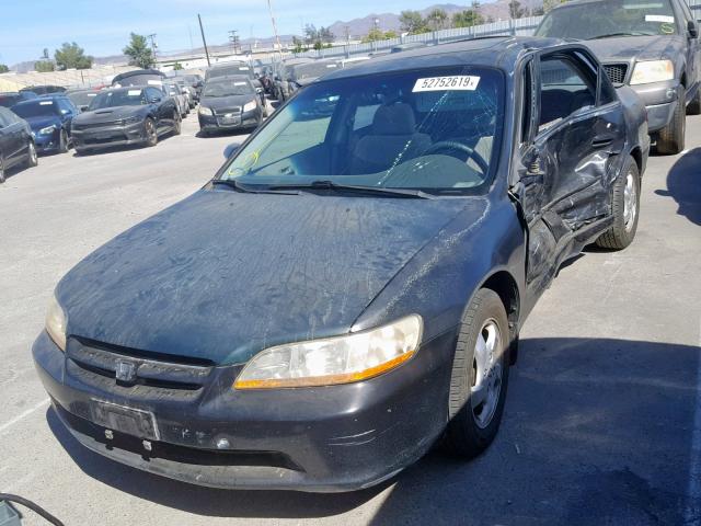 1HGCG6679WA188571 - 1998 HONDA ACCORD EX GREEN photo 2