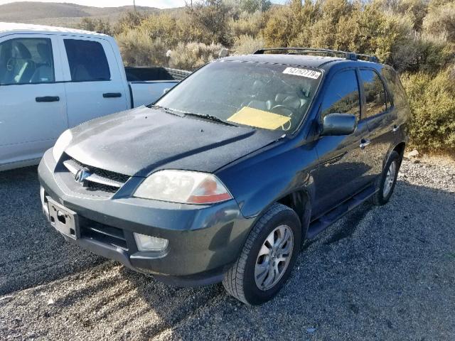 2HNYD18903H520919 - 2003 ACURA MDX TOURIN GRAY photo 2