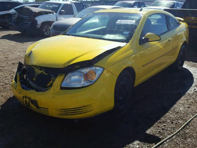 1G2AL18F787141259 - 2008 PONTIAC G5 YELLOW photo 2