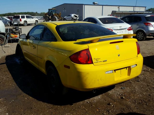 1G2AL18F787141259 - 2008 PONTIAC G5 YELLOW photo 3