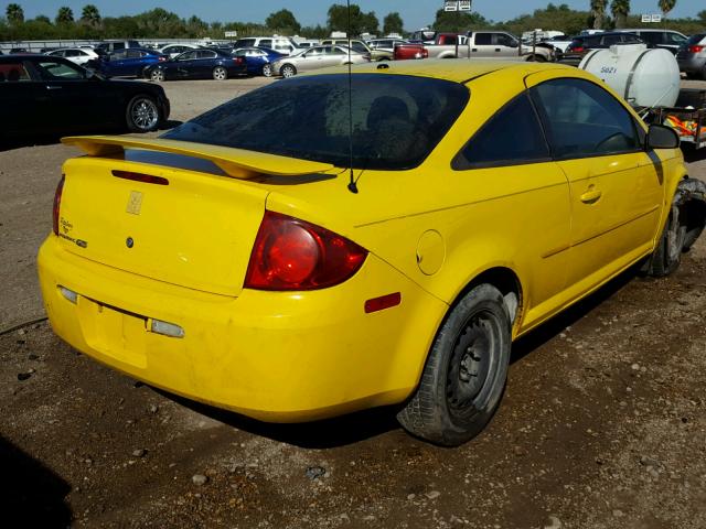 1G2AL18F787141259 - 2008 PONTIAC G5 YELLOW photo 4
