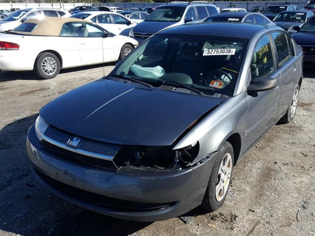 1G8AJ52F44Z195497 - 2004 SATURN ION LEVEL GRAY photo 2