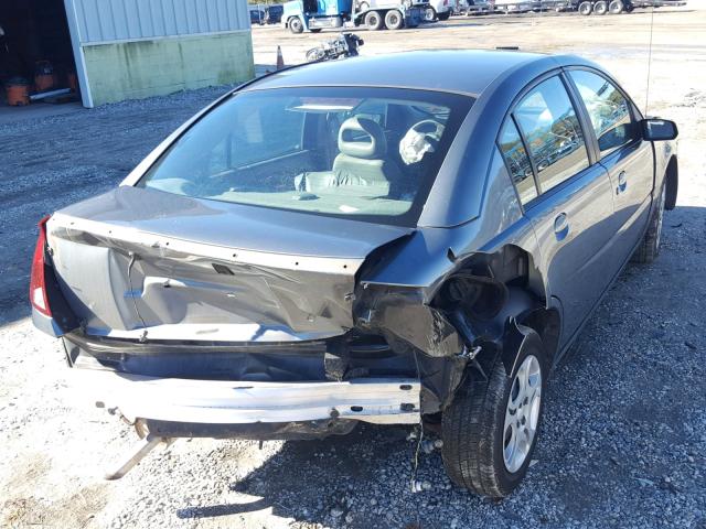 1G8AJ52F44Z195497 - 2004 SATURN ION LEVEL GRAY photo 4