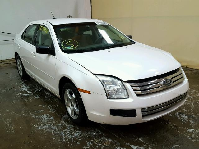 3FAHP06Z09R219564 - 2009 FORD FUSION S WHITE photo 1