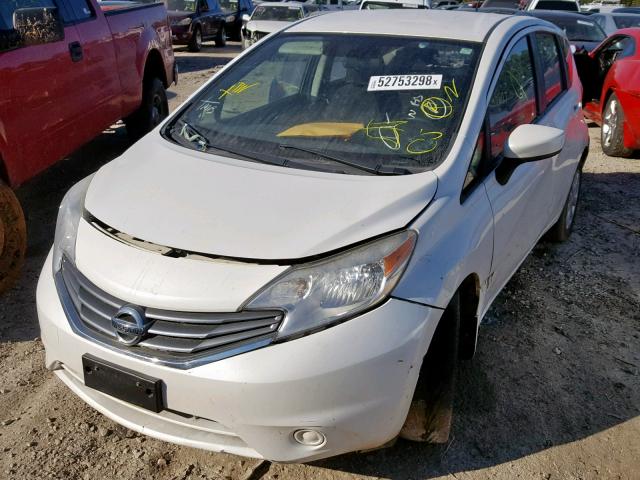 3N1CE2CP3FL352832 - 2015 NISSAN VERSA NOTE WHITE photo 2