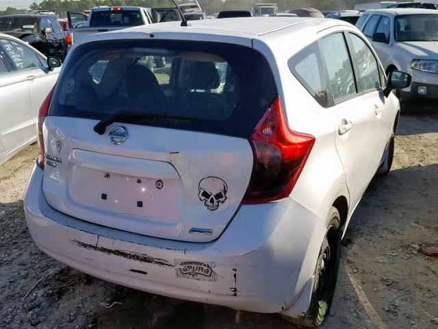 3N1CE2CP3FL352832 - 2015 NISSAN VERSA NOTE WHITE photo 4