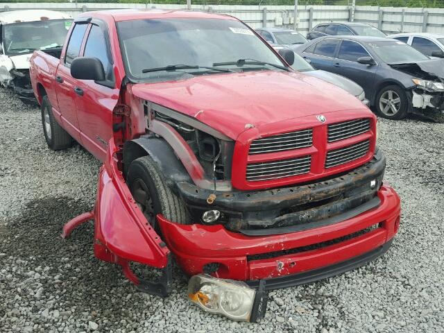 3D7HA18N72G146423 - 2002 DODGE RAM 1500 RED photo 1