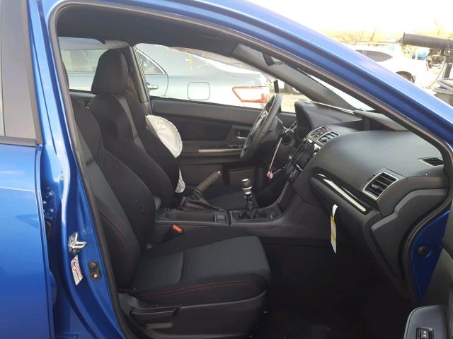 JF1VA1C61K9802926 - 2019 SUBARU WRX PREMIU BLUE photo 5