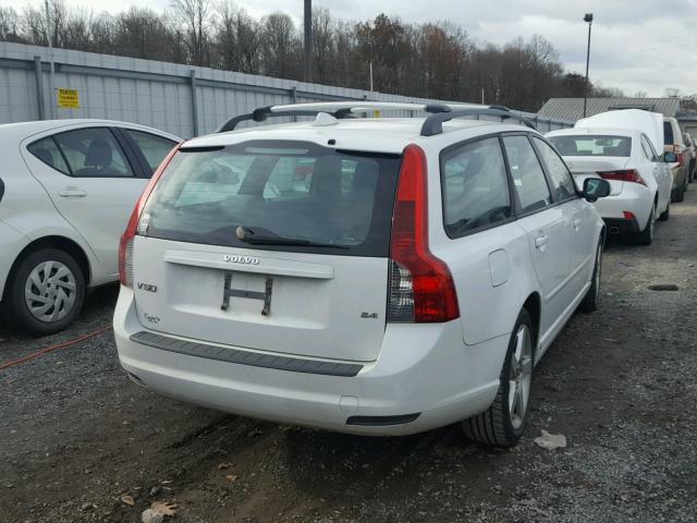 YV1MW382282382128 - 2008 VOLVO V50 2.4I WHITE photo 4